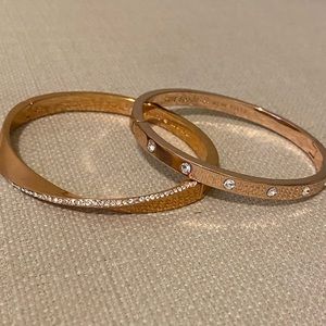 Kate Spade Rose Gold Bangle Set